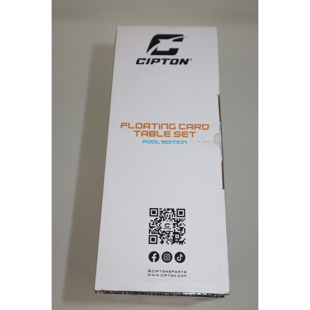 Cipton Floating Inflatable Card Table Set with Seats - Picture 5 of 7